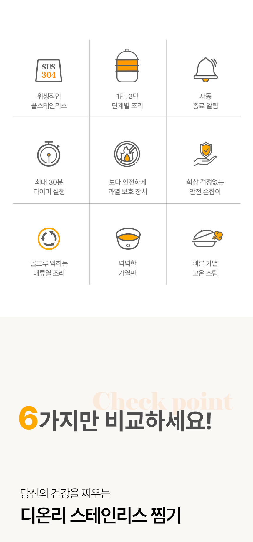 공구모아 올스텐 2단 계란찜기