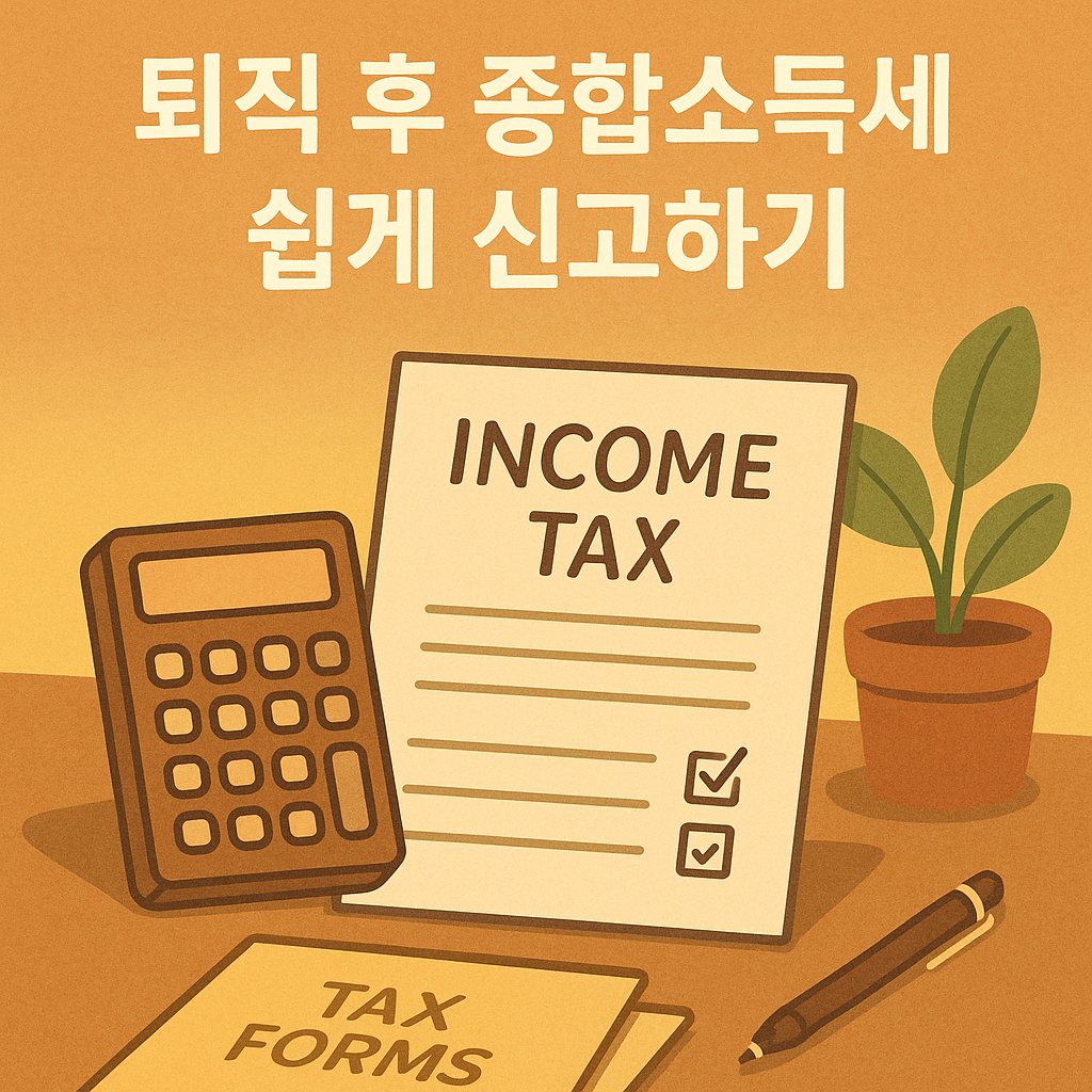 퇴직 후 종합소득세 신고