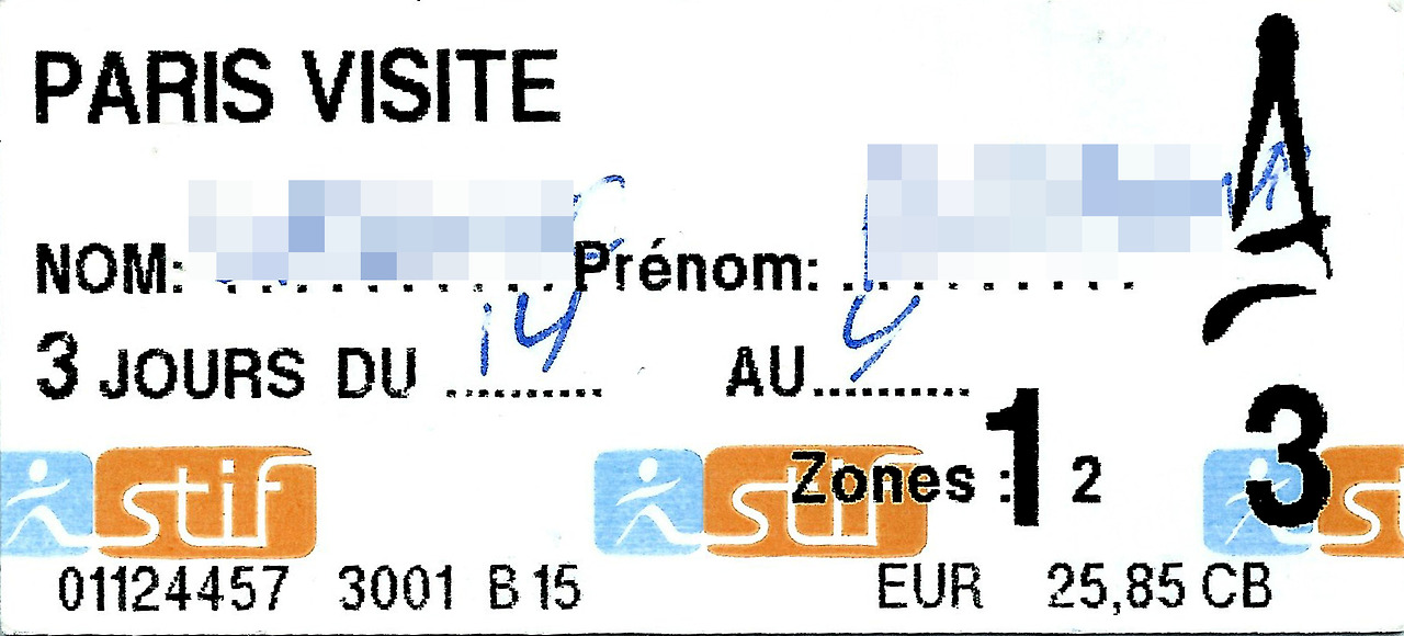 Paris visite pass