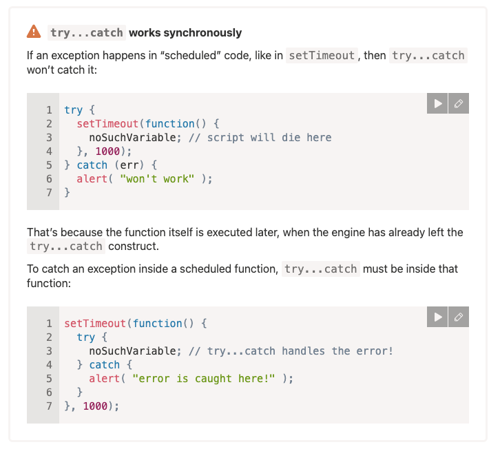 (2/60) A developer wants to use a try...catch statement to catch any