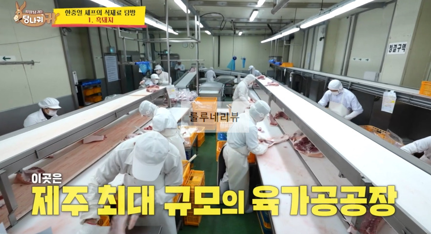 당나귀귀 흑돼지 요리 대결한 곳 장소, 육가공공장 촬영지 위치 정보 - 한중일 셰프의 식재료 탐방 흑돼지 3 ywAAAAAAQABAAACAUwAOw==