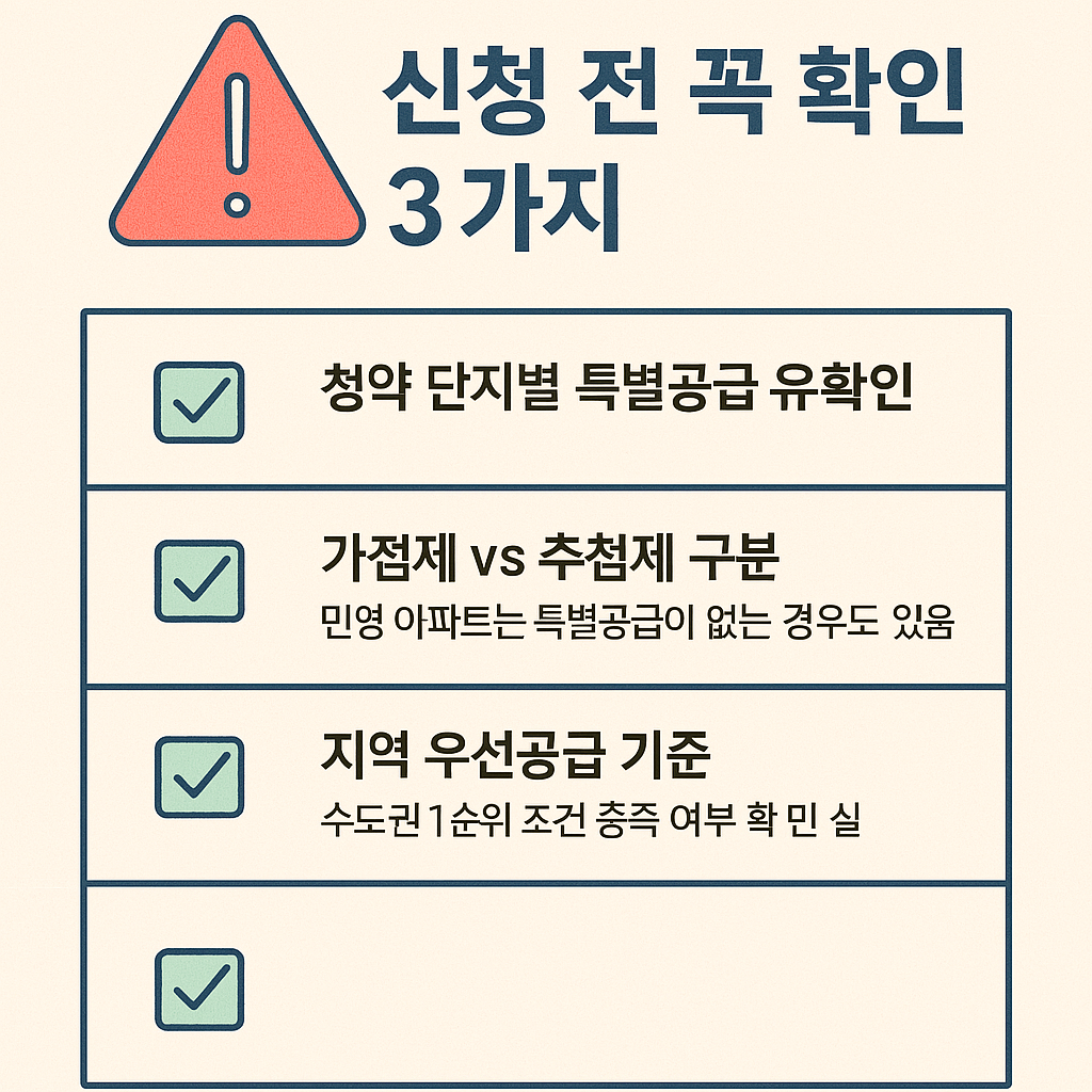 신혼부부 특별공급 신청 전 확인해야 할 3가지 체크리스트 이미지