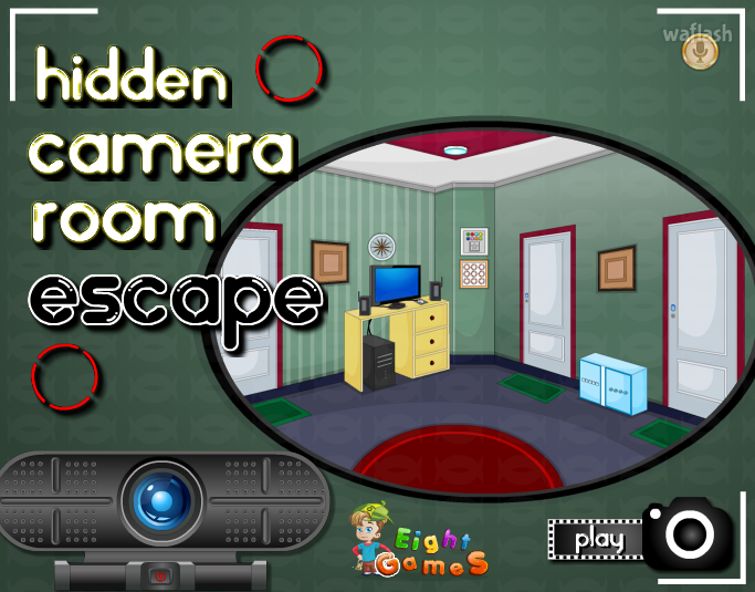 몰래 카메라 방 탈출 (Hidden Camera Room Escape) 플래시게임 와플래시 게임 아카이브