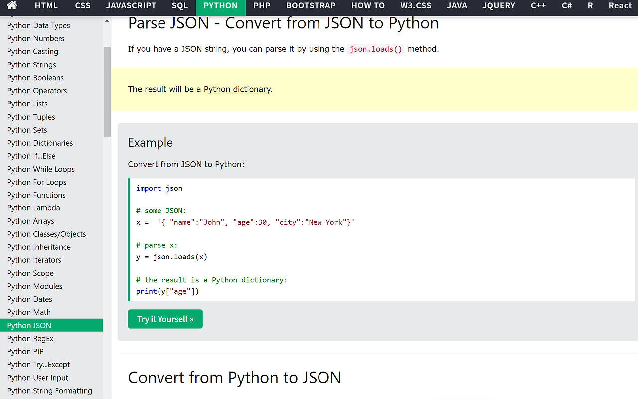 HTML/CSS, python 예제 및 연습 사이트