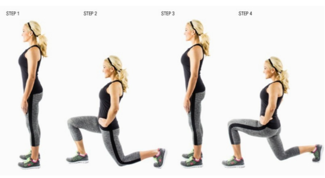 워킹 런지 (Walking Lunge) 운동 방법과 운동 효과 주의사항