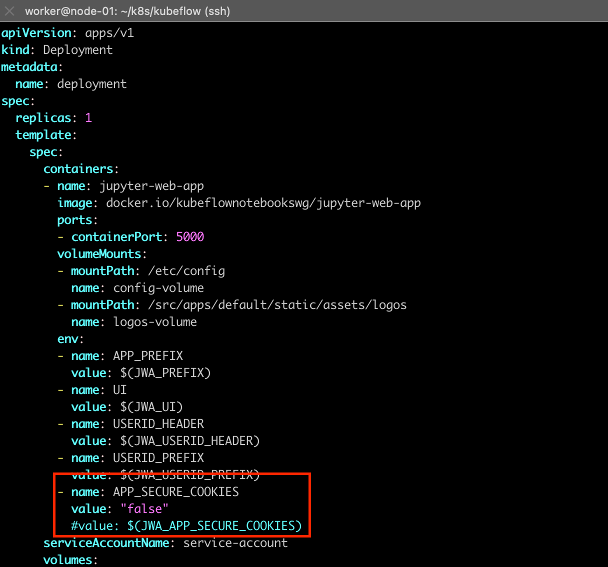  k8s kubeflow install 