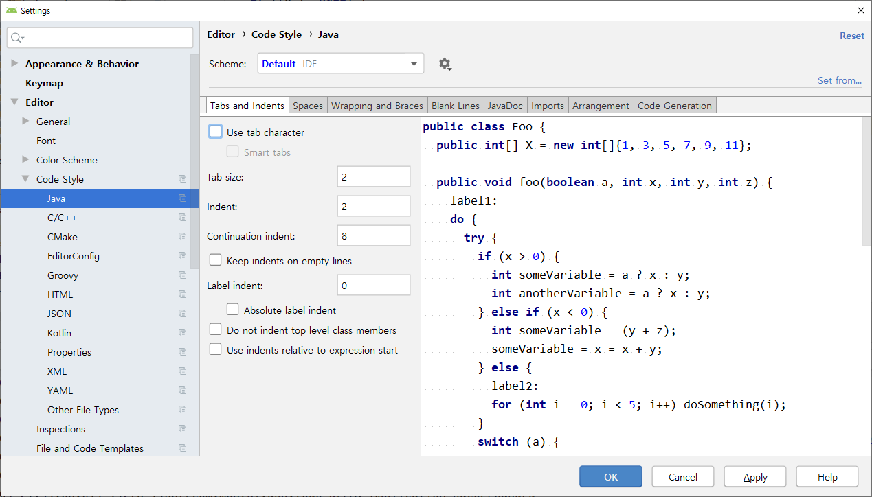 android studio ide fatal error height and width