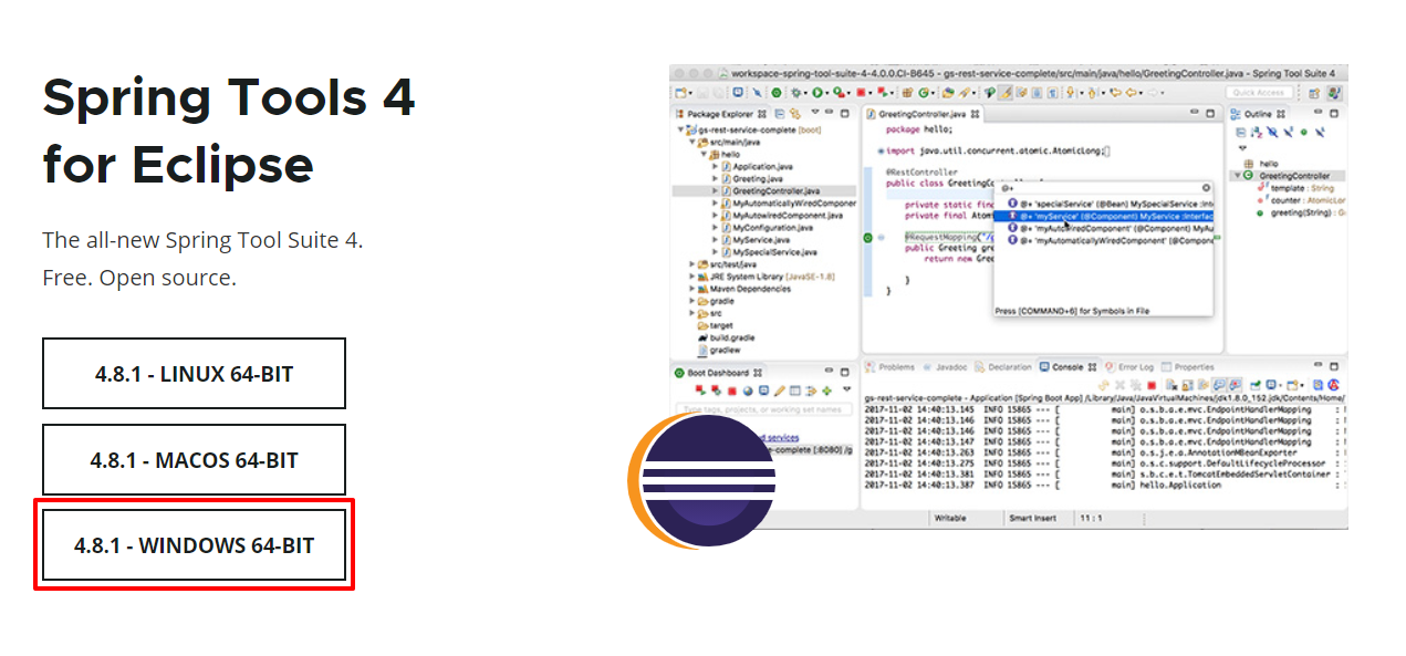 free download spring tool suite