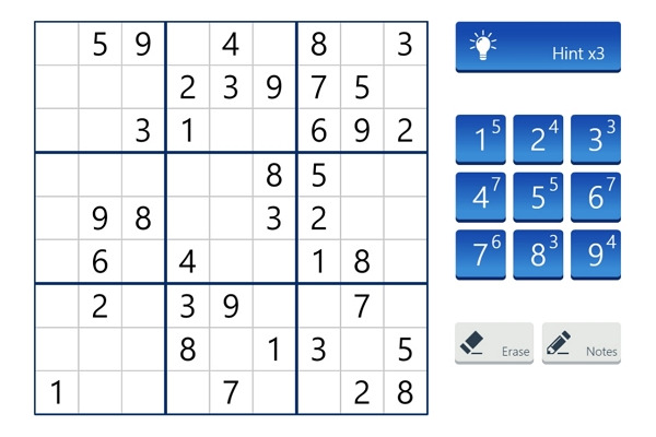 microsoft sudoku can