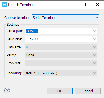 STM32 , UART 통신 사용하여 시리얼 모니터에 Hello world ! 출력하기 [ UART 통신 정의 ]