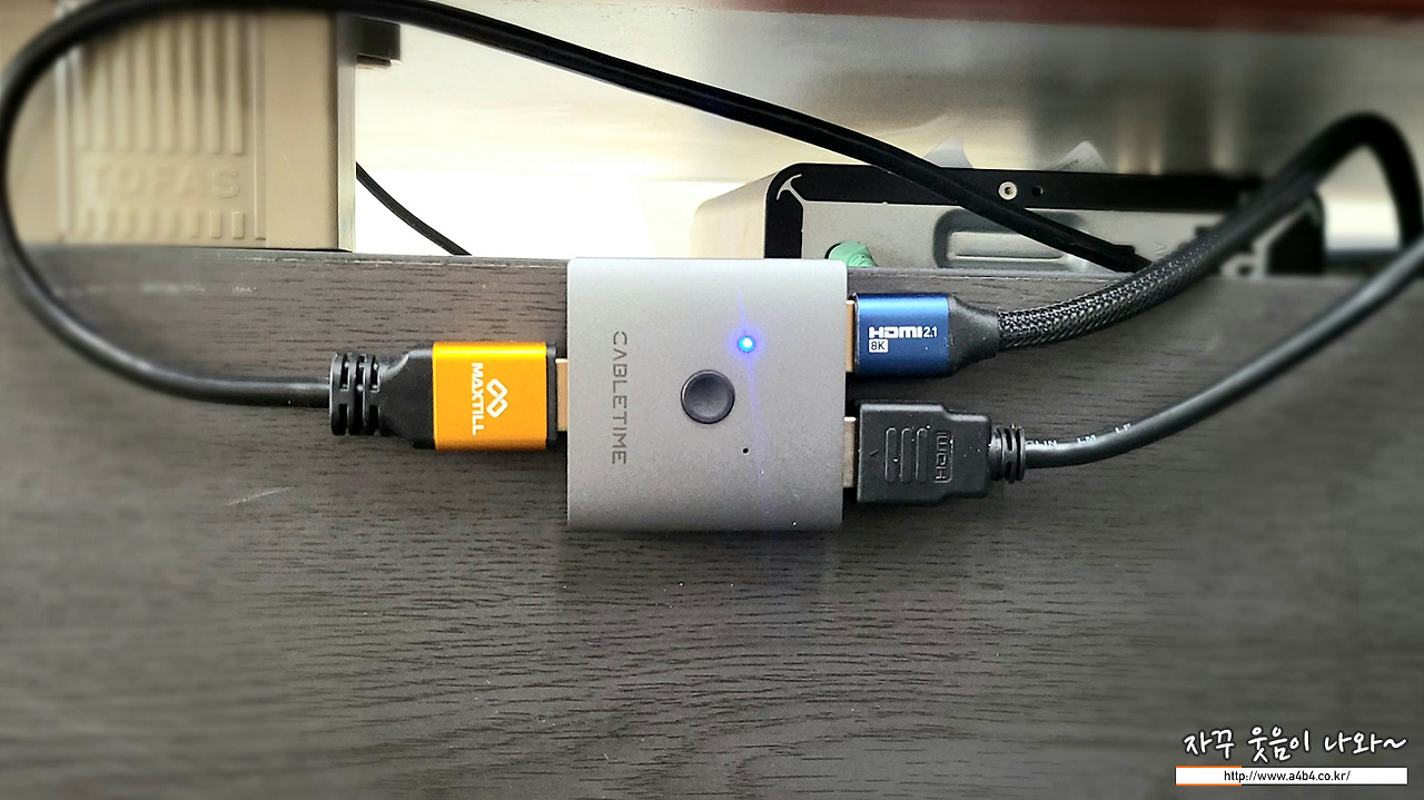 HDMI 분배기 추천 (케이블타임 4K 양방향 HDMI 2.0 분배기) :: ★ 솔직리뷰 ~ 여행 맛집 전시 공연