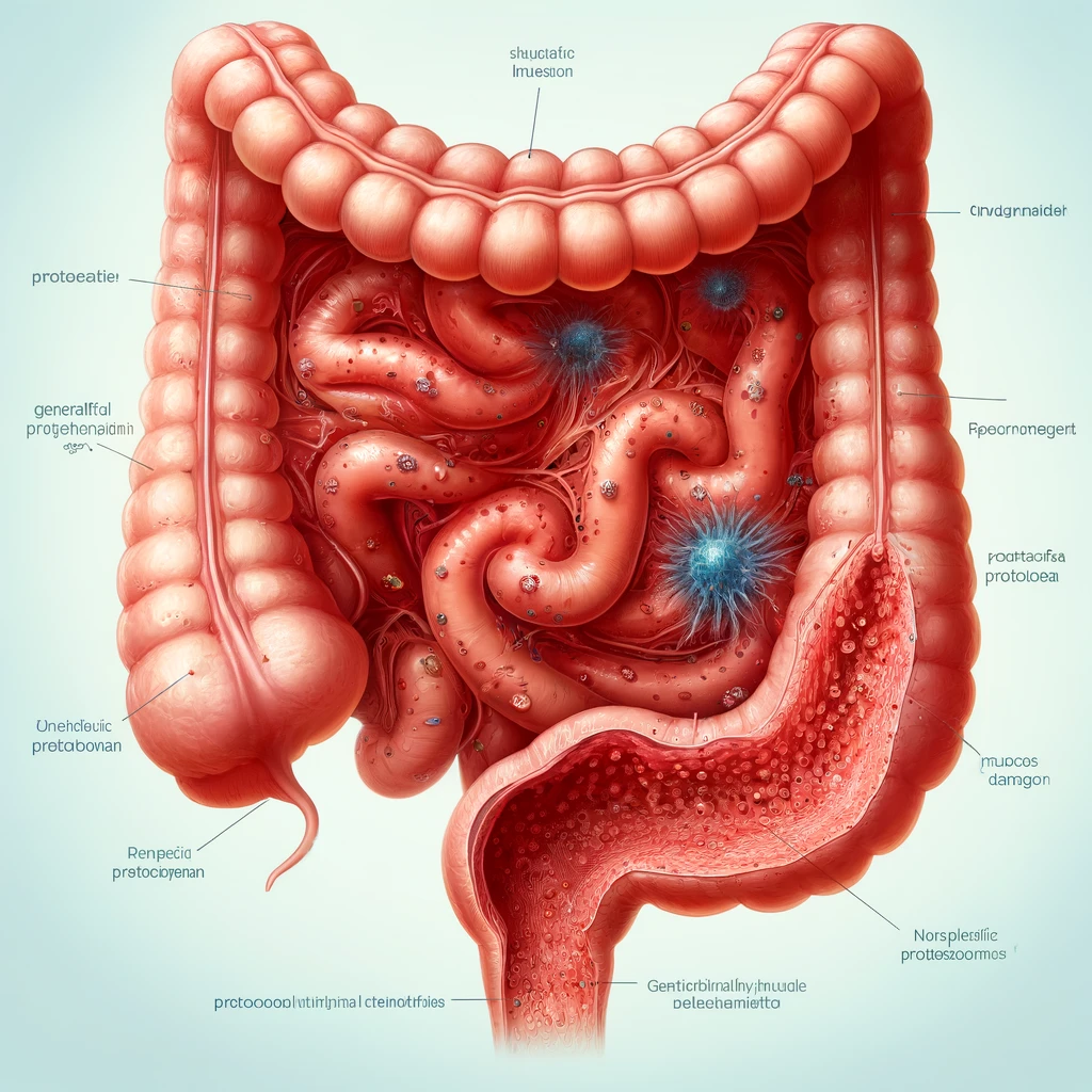 A07.9 상세불명의 원충성 장질환(Protozoal intestinal disease, unspecified)