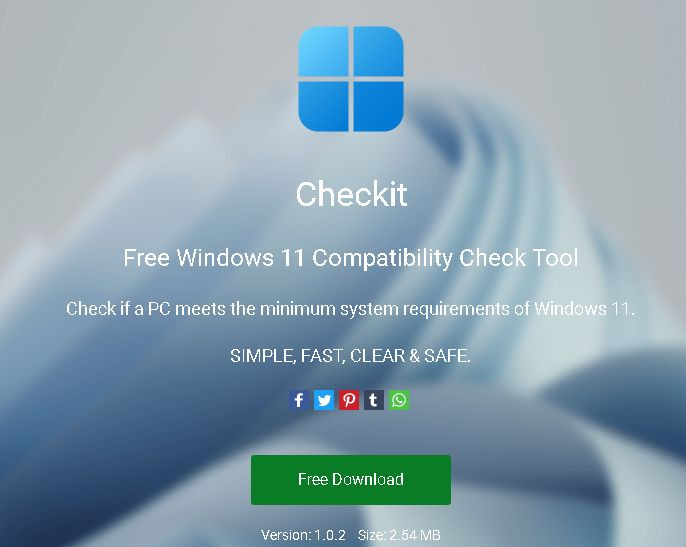 내컴퓨터가 윈도우11을 지원하는지 확인하는 방법 (WiseCleaner Checkit)