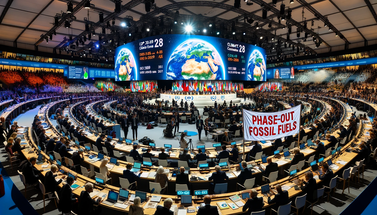 기후변화: 화석연료 퇴출 논의 #COP28
