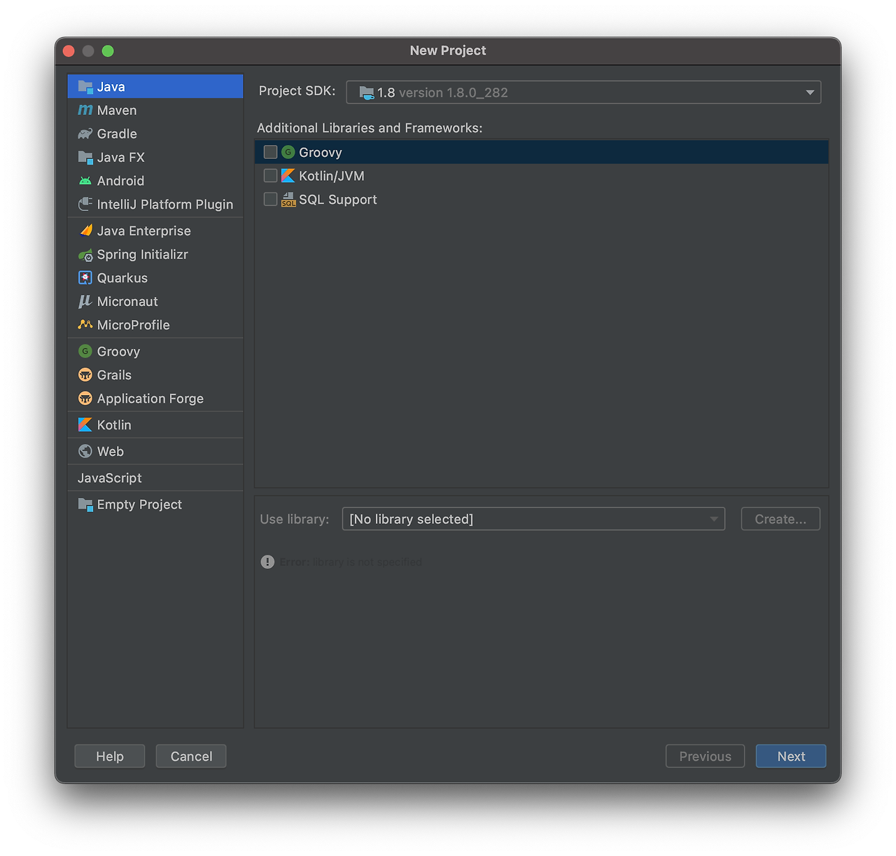 dynamic web project intellij