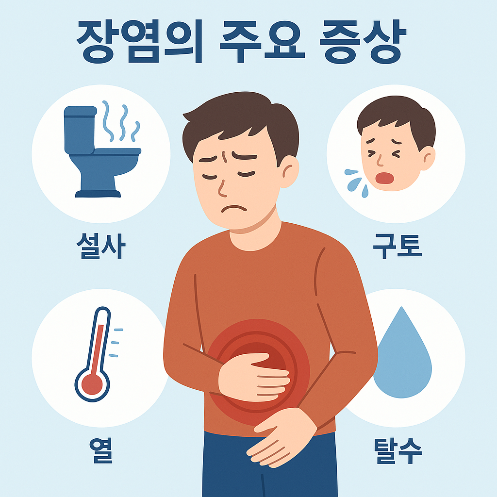 장염 주요 증상