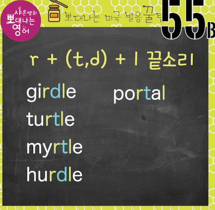 실전영어발음꿀팁 55강 거북이 영어발음- R과 L이 한 단어에 있을때 2 ywAAAAAAQABAAACAUwAOw==