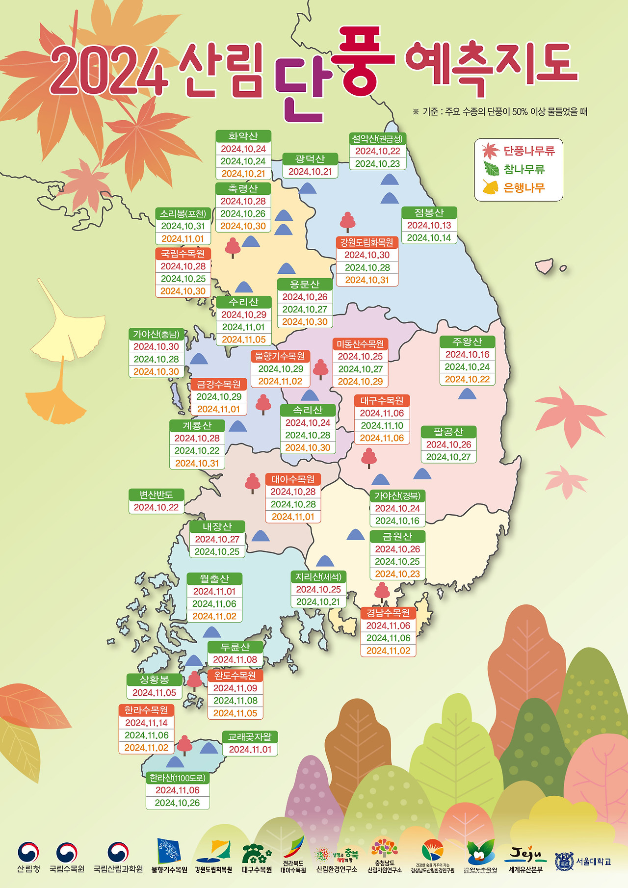 설악산 단풍 절정시기 및 추천 코스 TOP 3, 케이블카, 주차장 예약 정보