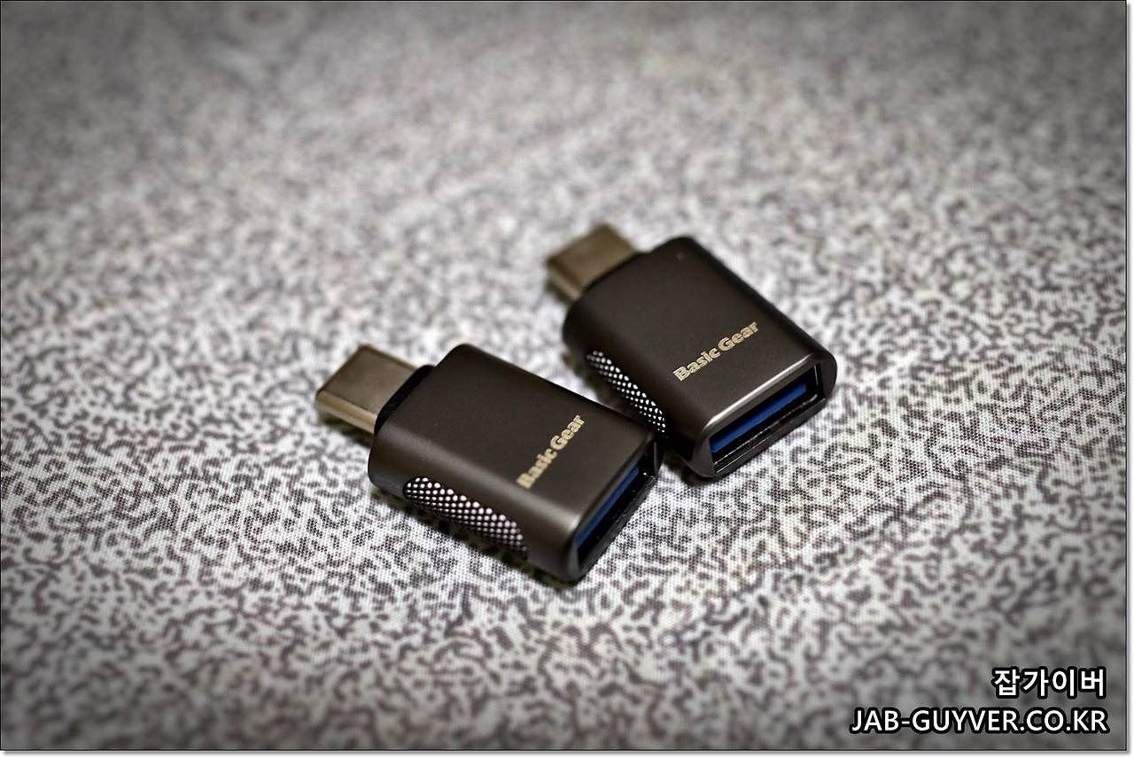 핸드폰 외장하드 연결 사진 동영상 전송 - C타입 USB OTG 젠더