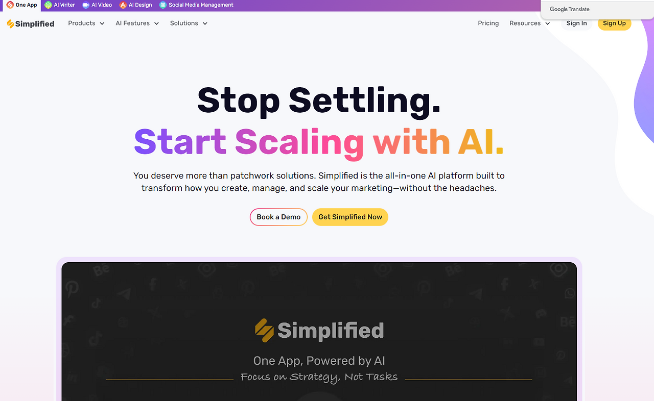 ai툴이 다 통합된 사이트 _simplified
