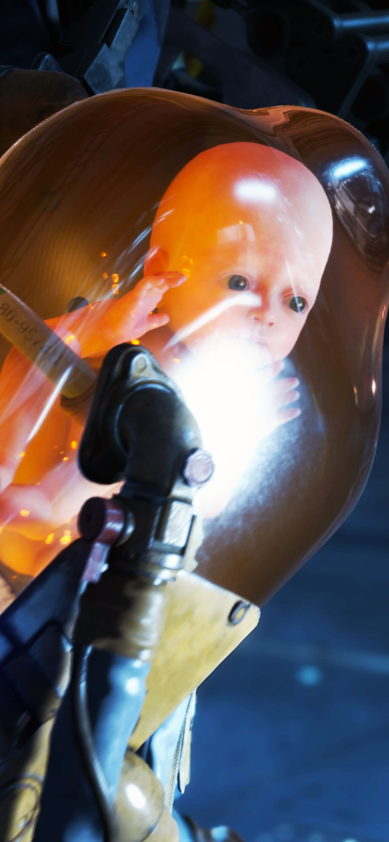 iphone xs death stranding wallpaper