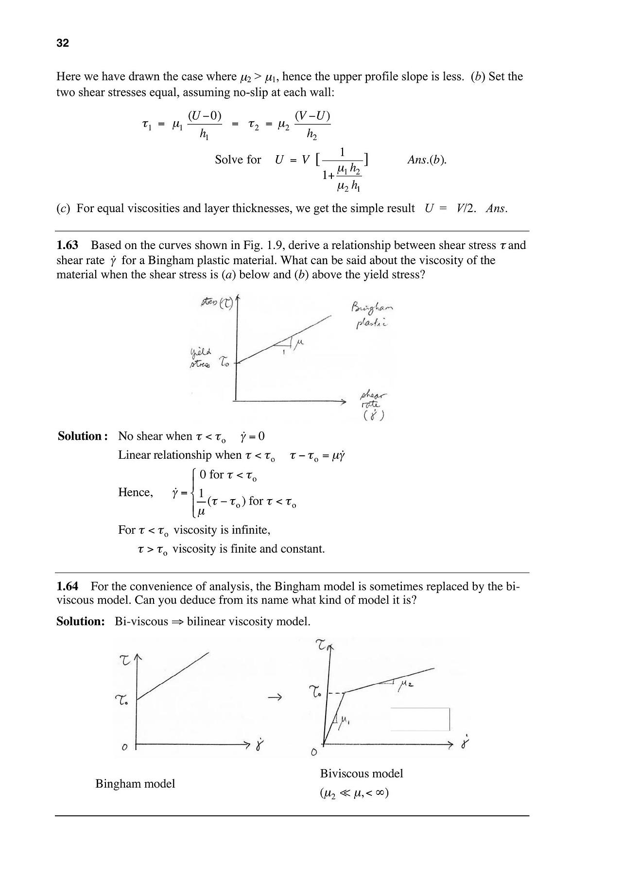 Solution manual to fluid mechanics 7th edition frank m white chapter 1 