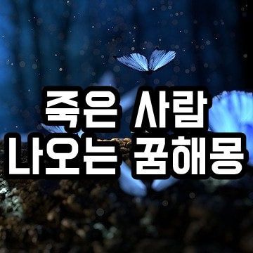 죽은 사람 나오는 꿈해몽 총정리 - 꿈해몽가자