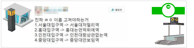 서울교통공사 지하철 역명병기 유상판매(지하철 이름 변경) 3 ywAAAAAAQABAAACAUwAOw==