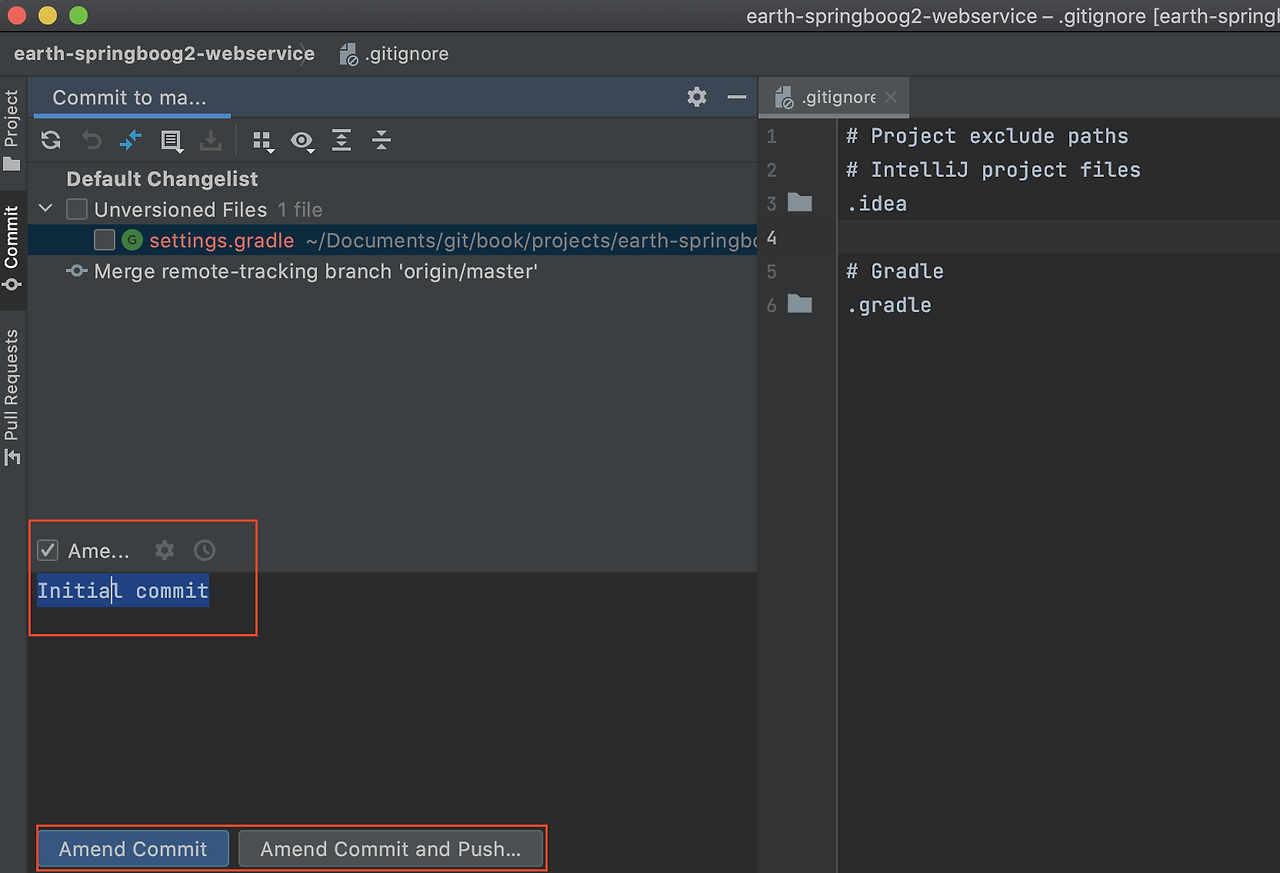 intellij git annotate shortcut