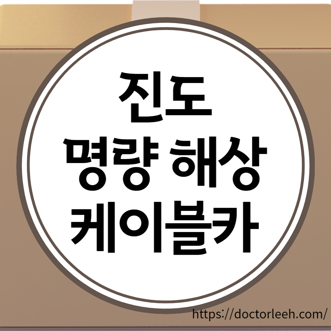 진도 명량해상 케이블카 운영시간,요금,요금 할인방법 3가지, 티켓 구매 총정리