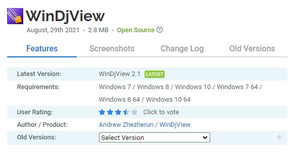 windjview vs djvulibre