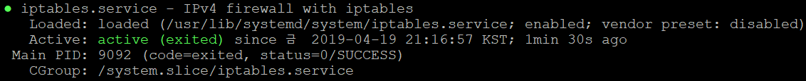 centos iptables