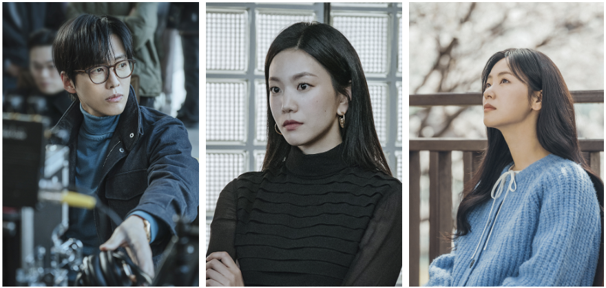우리영화 드라마 속 남궁민, 이설, 전여빈 캐릭터 컷 - 감독 이제하, 프로듀서 채서영, 배우 이다음