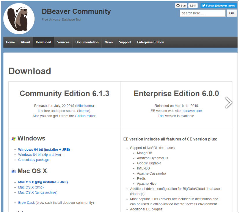 dbeaver oracle driver download