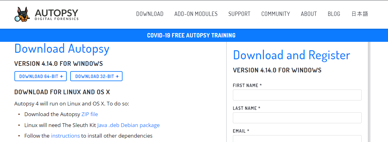 [Autopsy] #1 - Autopsy 설치하기