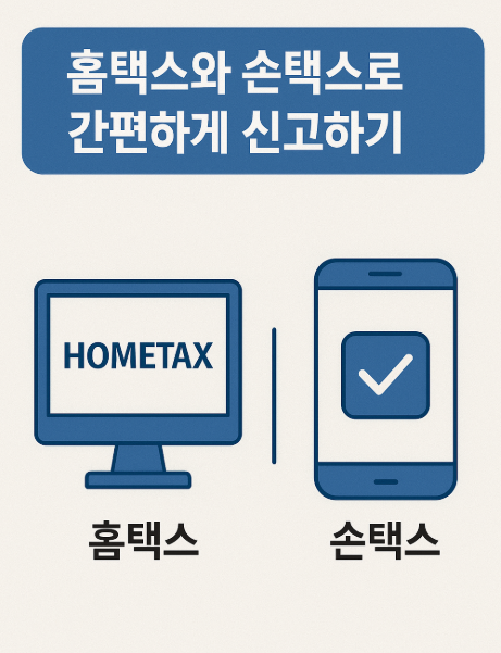 종합소득세(종소세) 홈택스 간편 신고