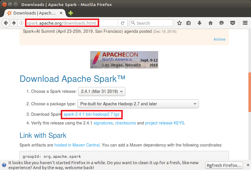 how to install spark on ubuntu 16.04