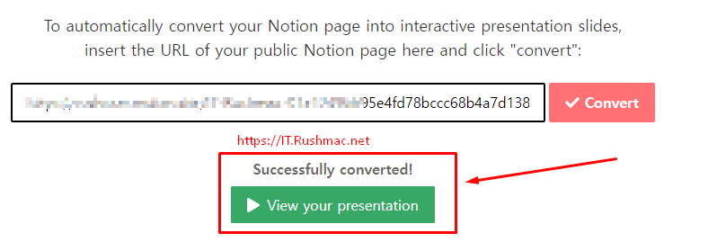 Notion(노션)페이지를 프레젠터이션 모드로 컨버팅 해 주는 사이트 7 ywAAAAAAQABAAACAUwAOw==