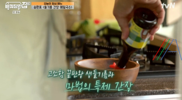 바퀴달린집3 신승환 들기름 간장 메밀국수 레시피 만드는법 - 필리핀 만능간장 6 ywAAAAAAQABAAACAUwAOw==
