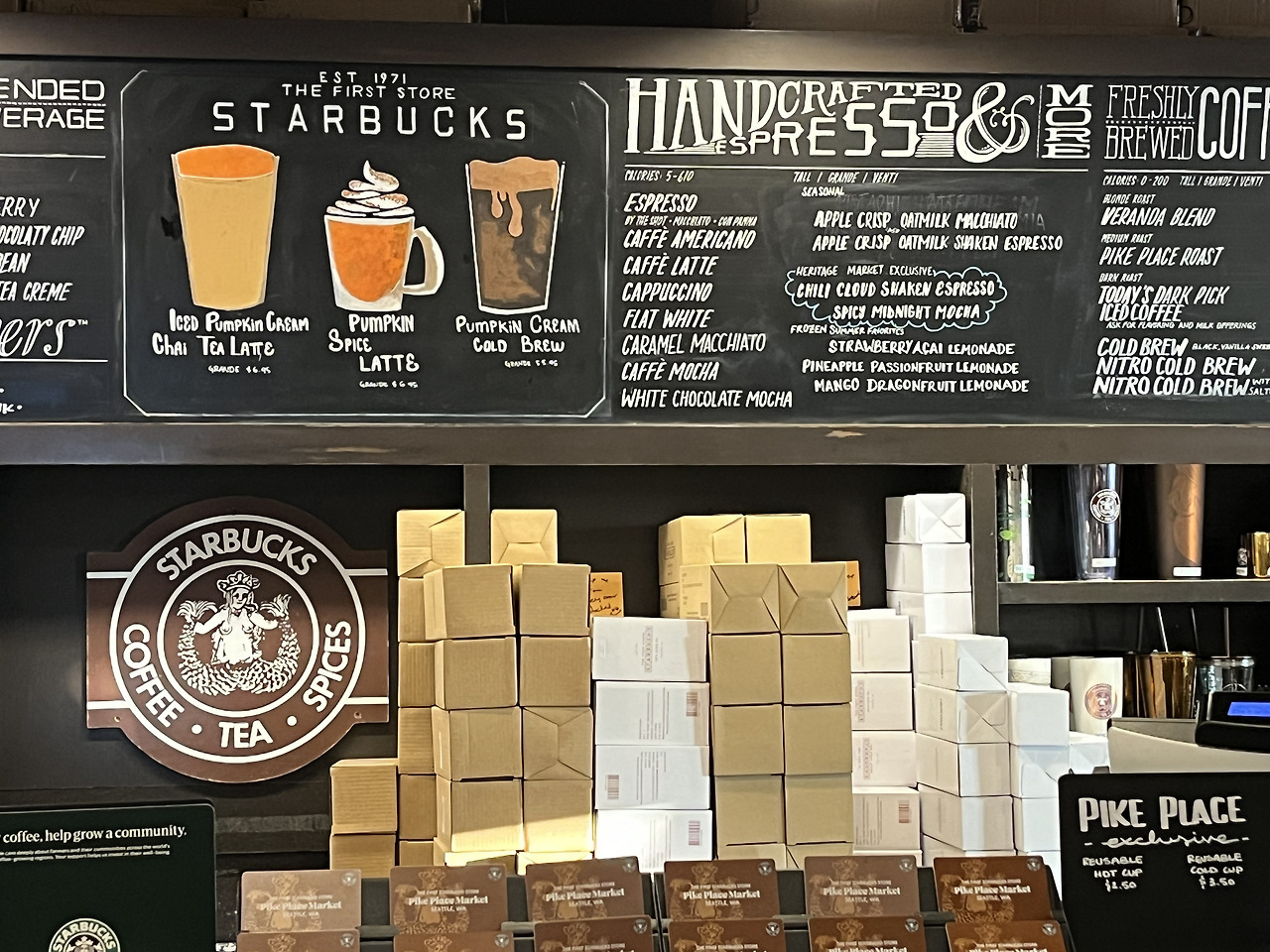 시애틀 스타벅스 1호점 파이크 플레이스 Original Starbucks