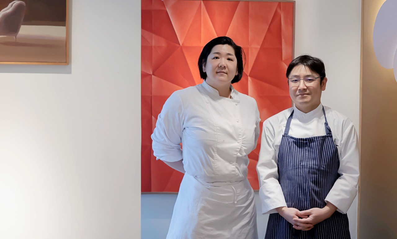 Chefs Oh Se-hun and Yoon Ah-young ⓒYuchan Jung