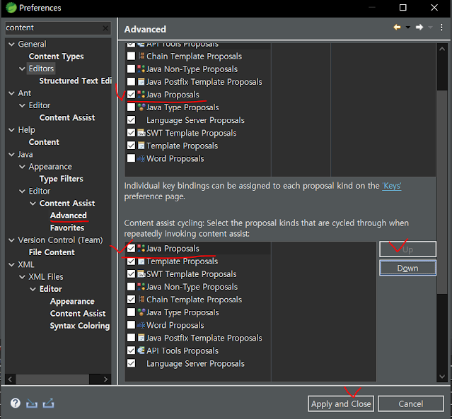 [이클립스 설정] Changing the default encoding to UTF8 and setting