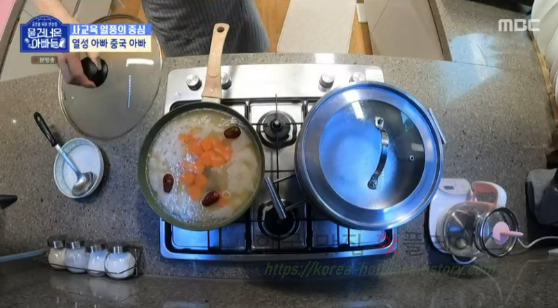 물건너온아빠들 열성 아빠 중국 아빠 좁쌀죽 샤오미조우 만들기 레시피 by 쟈오리징 7 ywAAAAAAQABAAACAUwAOw==