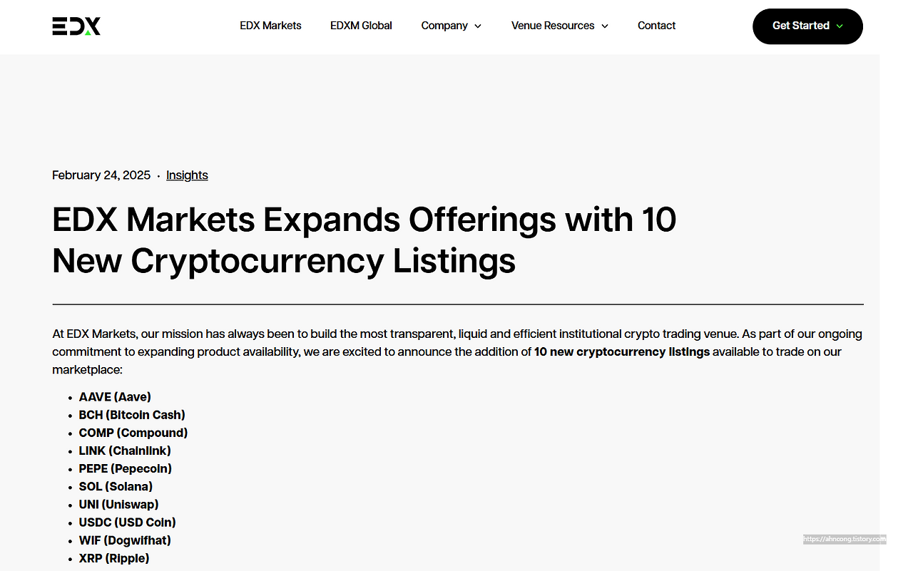 EDX Markets Expands Offerings with 10 New Cryptocurrency Listings (EDXM ...
