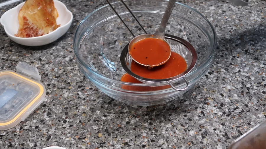 김치말이국수 황금레시피 집에서 육수 살얼음 만드는 방법(육수 양념 비율) 5 김치말이국수 황금레시피-육수양념비율-살얼음