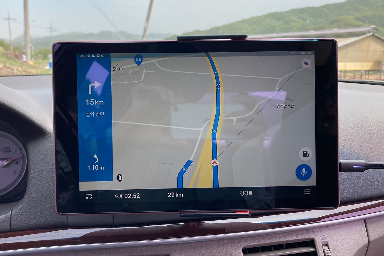 Amazon Fire HD 10 (2019) 8 GPS 없는 태블릿에서 네비게이션 활용하기