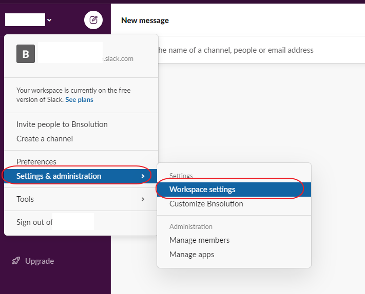are slack workspaces private