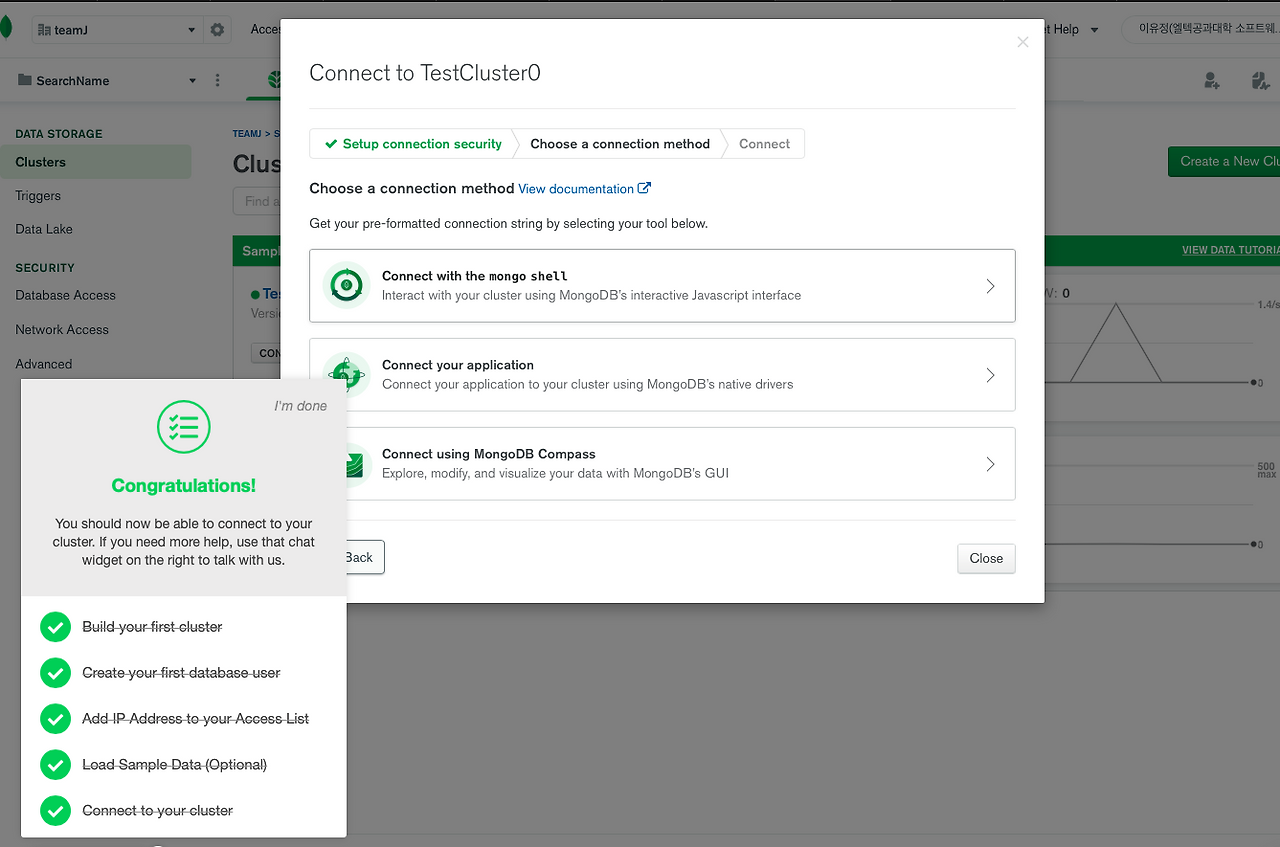 mongodb compass order by