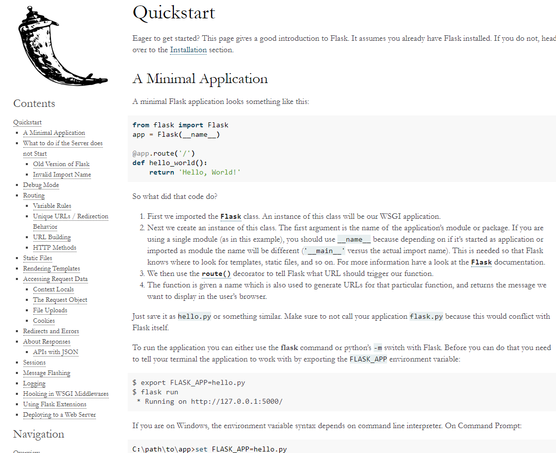 IIS에 Flask 연결하기
