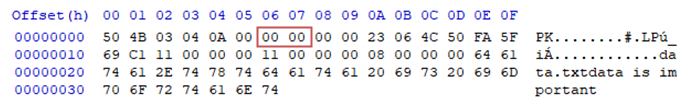 ZIP File Structure Analysis